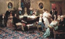 Chopin u Radziwi??a - Henryk Siemiradzki 1887